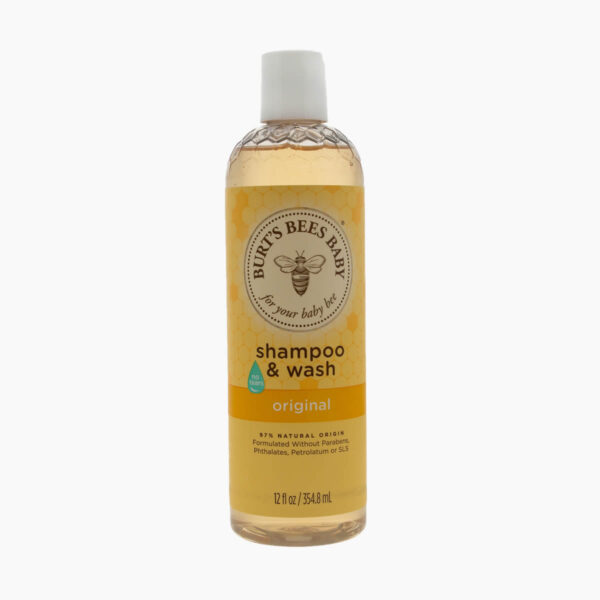 Burt’s Bees Baby Shampoo & Wash natural tear-free cleanser for baby skin and hair